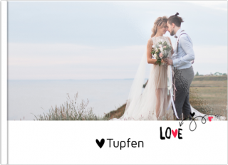 Fotobuch A5 Softcover Tupfen