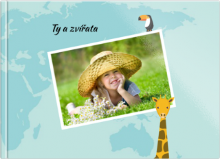 Fotokniha A5 - měkká vazba Ty a zvířata