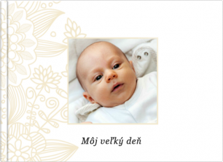 Fotokniha A5 v mäkkej väzbe Môj veľký deň