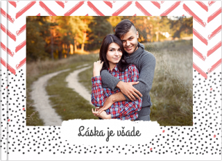 Fotokniha A5 v mäkkej väzbe Láska je všade