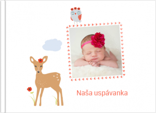 Fotokniha A5 v mäkkej väzbe Naša uspávanka