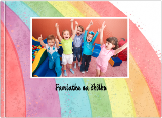 Fotokniha A5 v mäkkej väzbe Pamiatka na škôlku