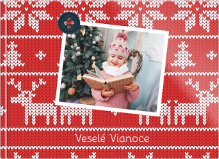 Fotokniha A5 v mäkkej väzbe Veselé Vianoce