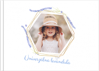 Fotokniha A5 v mäkkej väzbe Univerzálna levanduľa