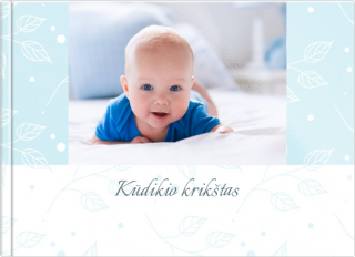 Fotoknyga A5 su minkštu viršeliu Kūdikio krikštas