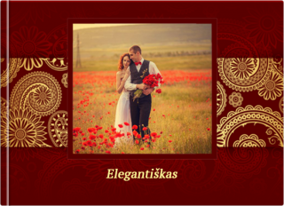 Fotoknyga A5 su minkštu viršeliu Elegantiškas