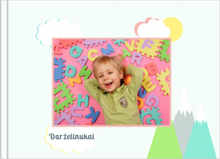 Fotoknyga A5 su minkštu viršeliu Darželinukai