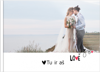 Fotoknyga A5 su minkštu viršeliu Tu ir aš