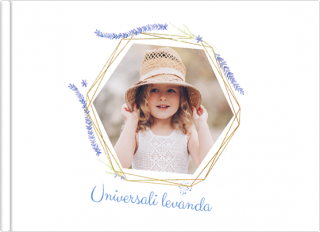 Fotoknyga A5 su minkštu viršeliu Universali levanda