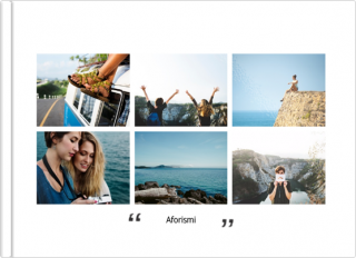 Fotolibro A5 con copertina morbida Aforismi