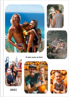 Fotolibro con copertina rigida A4 Verticale 