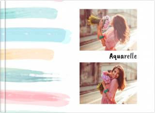 Livre Photo A5 à couverture souple Aquarelle