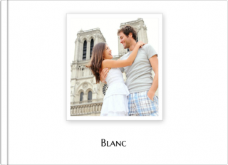 Livre Photo A5 à couverture souple Blanc
