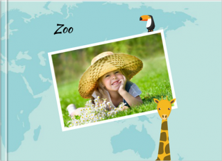 Livre Photo A5 à couverture souple Zoo