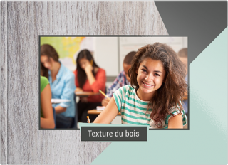 Livre Photo A5 à couverture souple Texture du bois