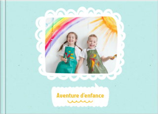 Livre Photo A5 à couverture souple Aventure d'enfance