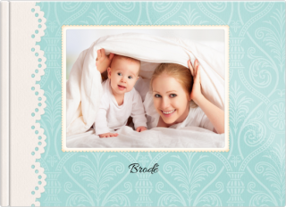 Livre Photo A5 à couverture souple Brodé