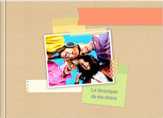 Livre Photo A5 à couverture souple La chronique de ma classe