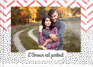 Livre Photo A5 à couverture souple L'Amour est partout