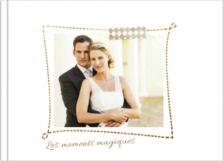 Livre Photo A5 à couverture souple Les moments magiques