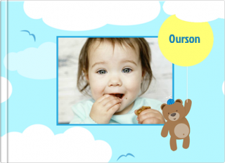 Livre Photo A5 à couverture souple Ourson