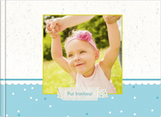 Livre Photo A5 à couverture souple Pur bonheur