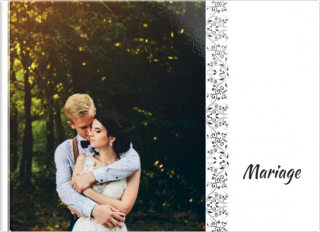 Livre Photo A5 à couverture souple Mariage