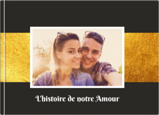 Livre Photo A5 à couverture souple L'histoire de notre Amour