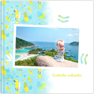 Luxe Fotoalbum 15x15 Exotische vakantie