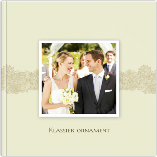 Luxe Fotoalbum 15x15 Klassiek ornament