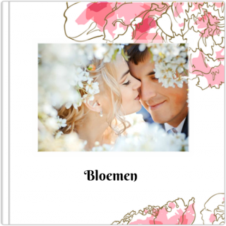 Luxe Fotoalbum 15x15 Bloemen