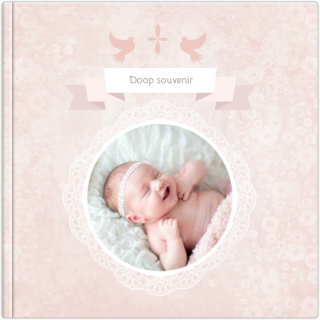 Luxe Fotoalbum 15x15 Doop souvenir