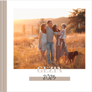 Luxe Fotoalbum 15x15 Familieherinneringen - Beige