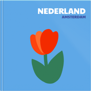 Luxe Fotoalbum 15x15 Vakantie in minimale stijl - Nederland