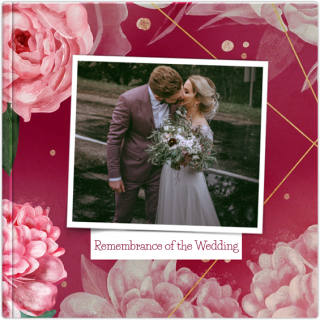 Luxury Photo Album 15x15 Remembrance of the Wedding