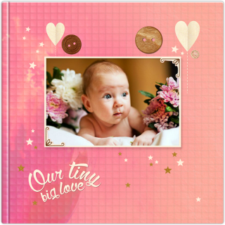 Luxury Photo Album 15x15 Big Girl