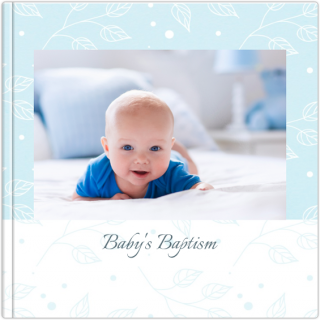 Luxury Photo Album 15x15 Baby's Baptism