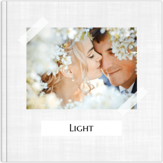 Luxury Photo Album 6x6 inches Light
