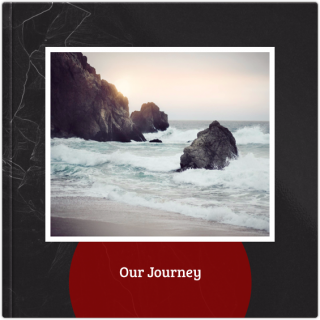Luxury Photo Album 6x6 inches Our Journey