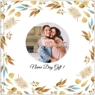 Luxury Photo Album 15x15 Name Day Gift 1