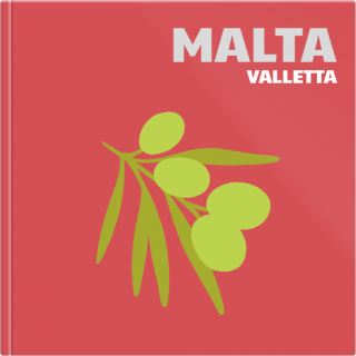 Luxury Photo Album 6x6 inches Holidays in a Minimal Style - Malta