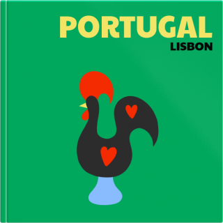 Luxury Photo Album 6x6 inches Holidays in a Minimal Style - Portugal