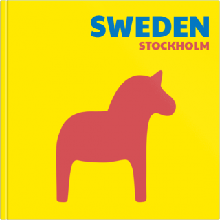 Luxury Photo Album 6x6 inches Holidays in a Minimal Style - Sweden