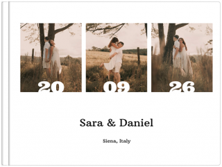 Fotoalbum Lusso 20x15 La nostra storia