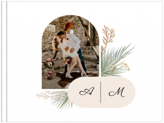 Fotoalbum Lusso 20x15 Matrimonio Boho Minimal