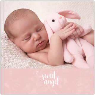 Luxury Photo Album 25x25 Sweet Angel - Pink