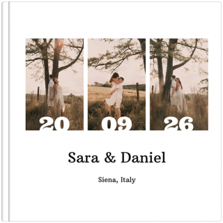Luxury Photo Album 25x25 Love Story