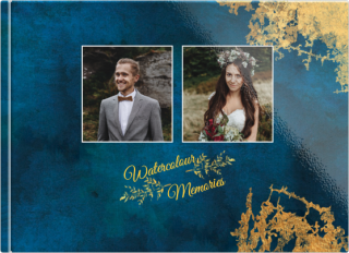 Photo Book A5 Softcover Watercolour Memories