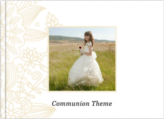 Photo Book A5 Softcover Communion Theme