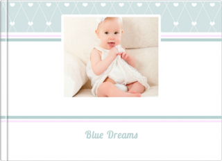 Photo Book A5 Softcover Blue Dreams